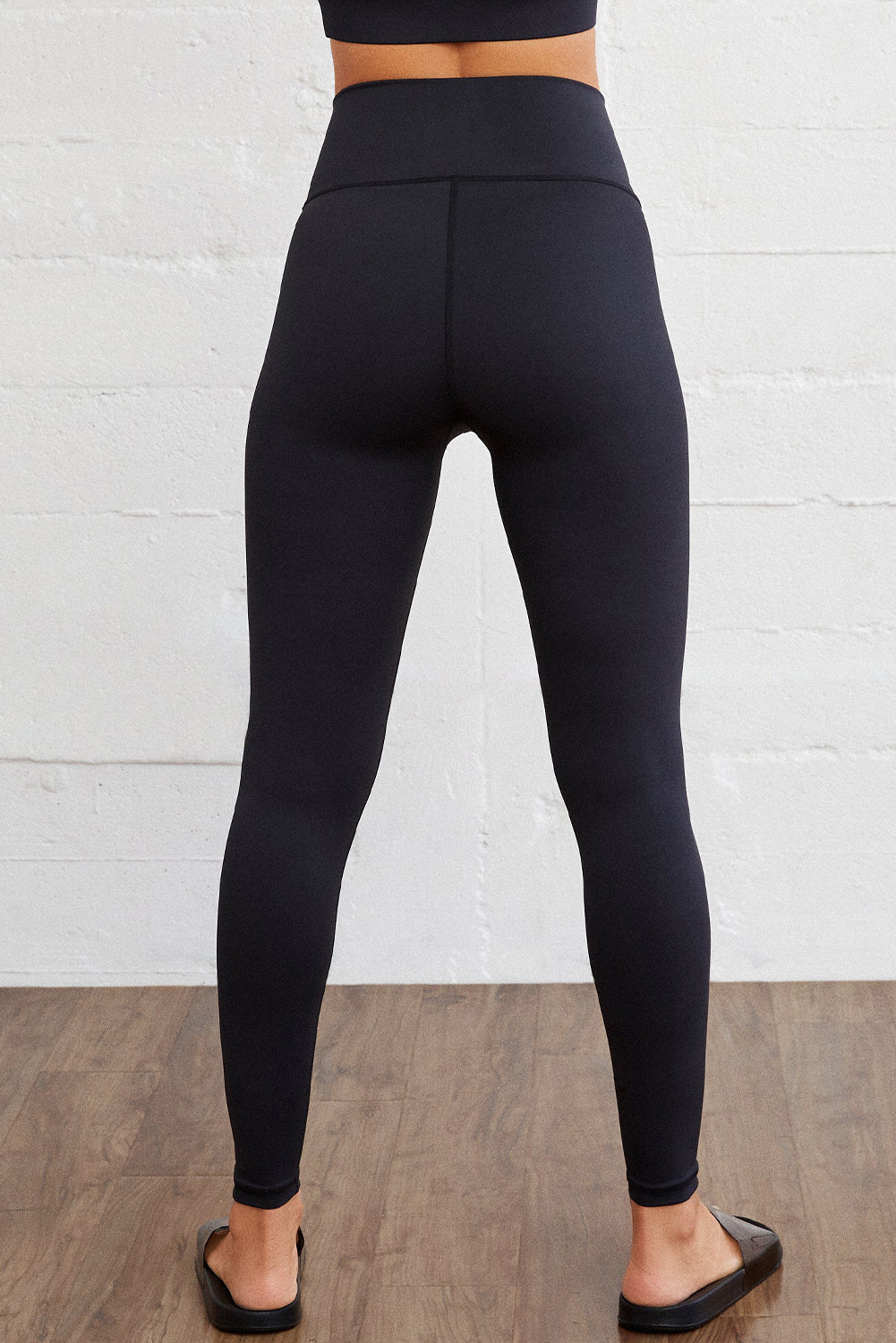Black Arched Seamless Active Leggings