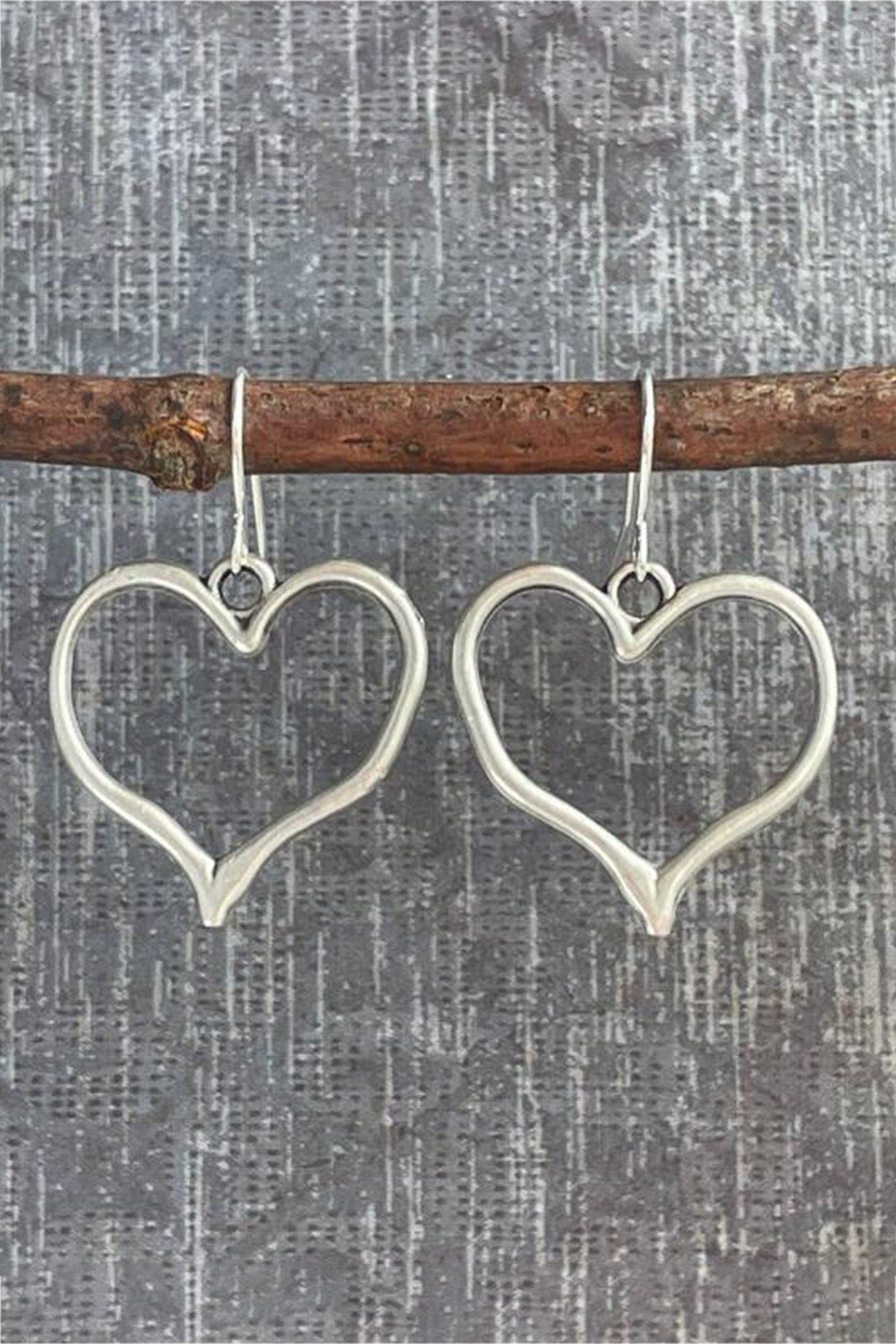 Heart Drop Earrings