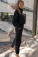 Black Zip up Top and Joggers Set