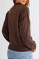 Western Howdy Boot Graphic High Neck Sweater