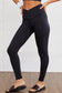 Black Arched Seamless Active Leggings