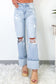 Beau Blue Light Wash Distressed Flare Jeans