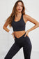 Black Arched Seamless Active Leggings