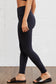 Black Arched Seamless Active Leggings