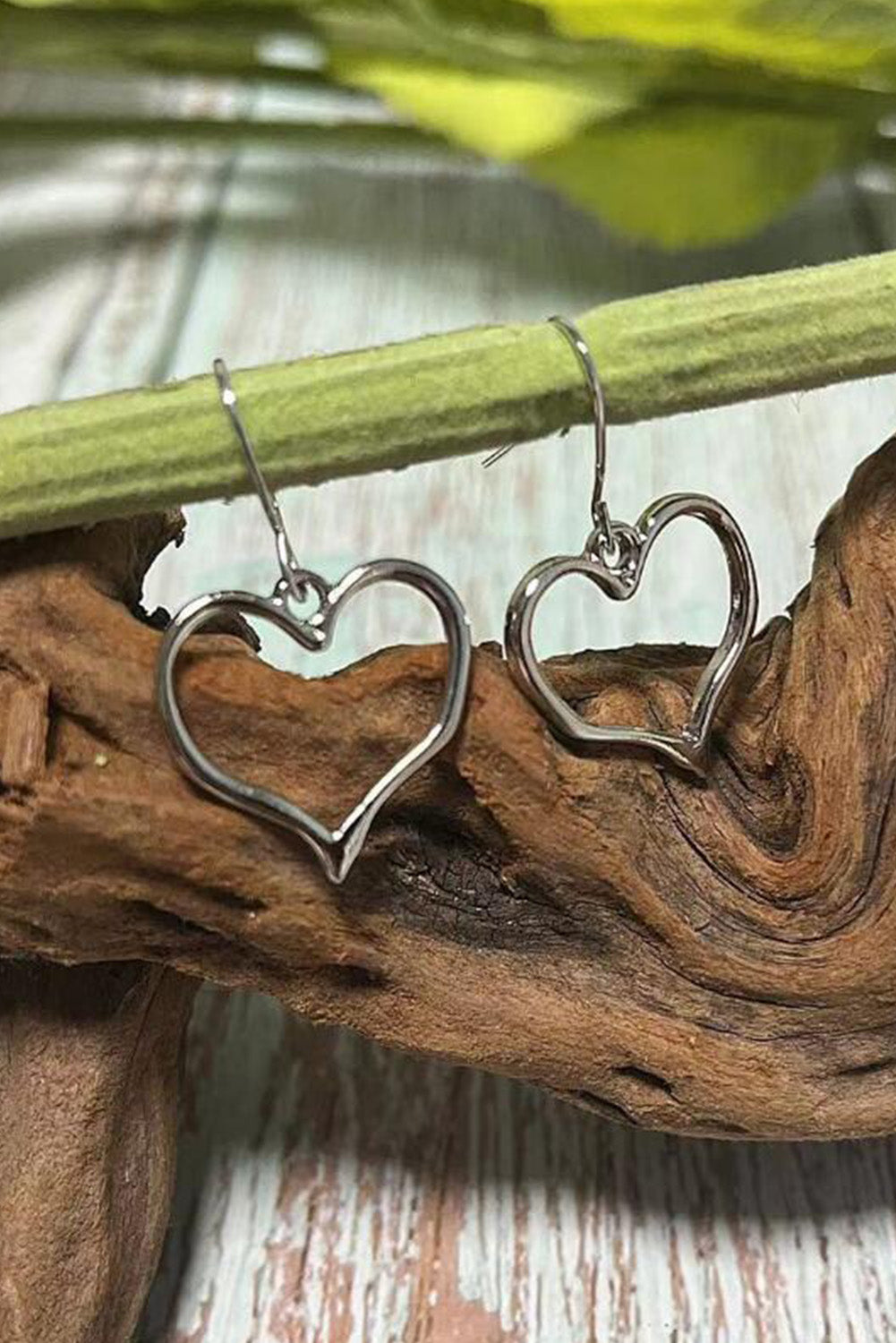 Heart Drop Earrings