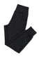 Black High Waist Pocketed Joggers
